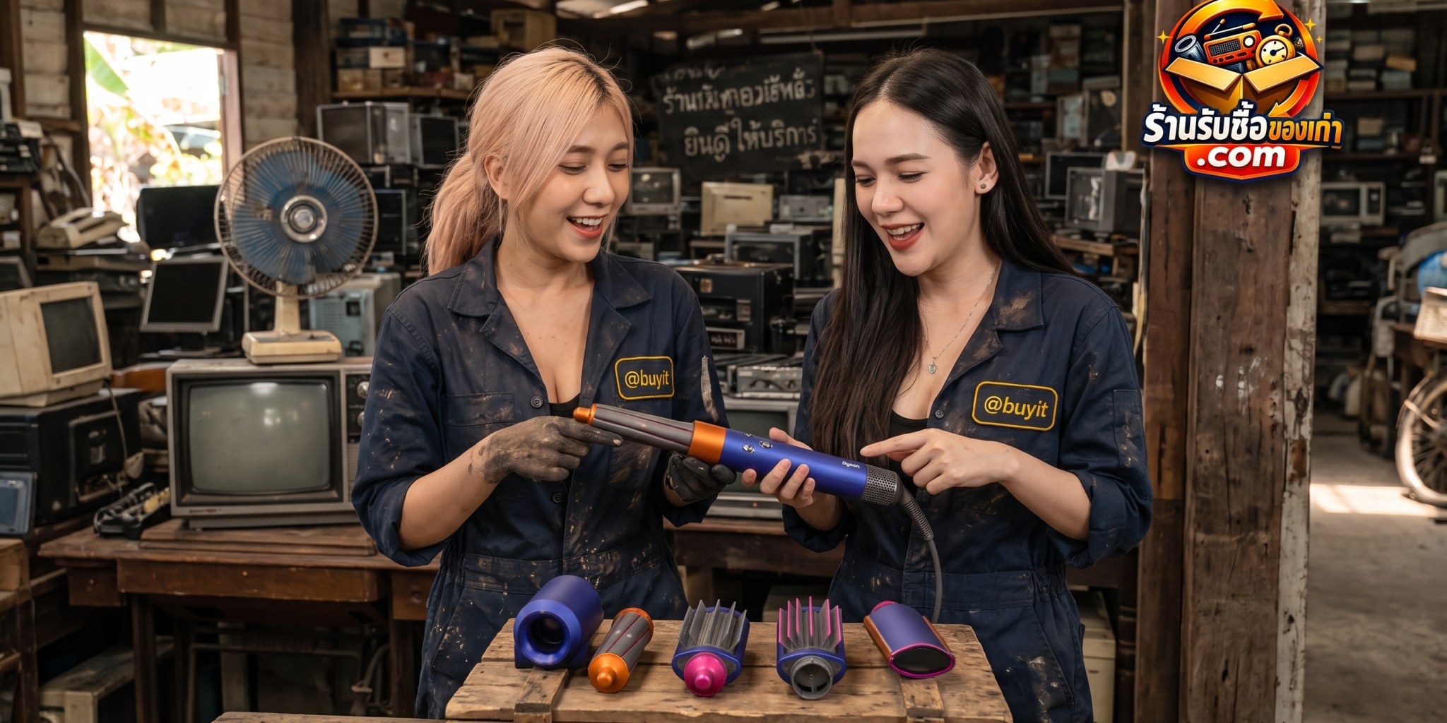 ขายเครื่องม้วนผม Dyson มือสอง รับถึงที่ 24 ชม. ข้อแนะนำการตรวจสอบอุปกรณ์จัดแต่งทรงผมให้ครบเซ็ต