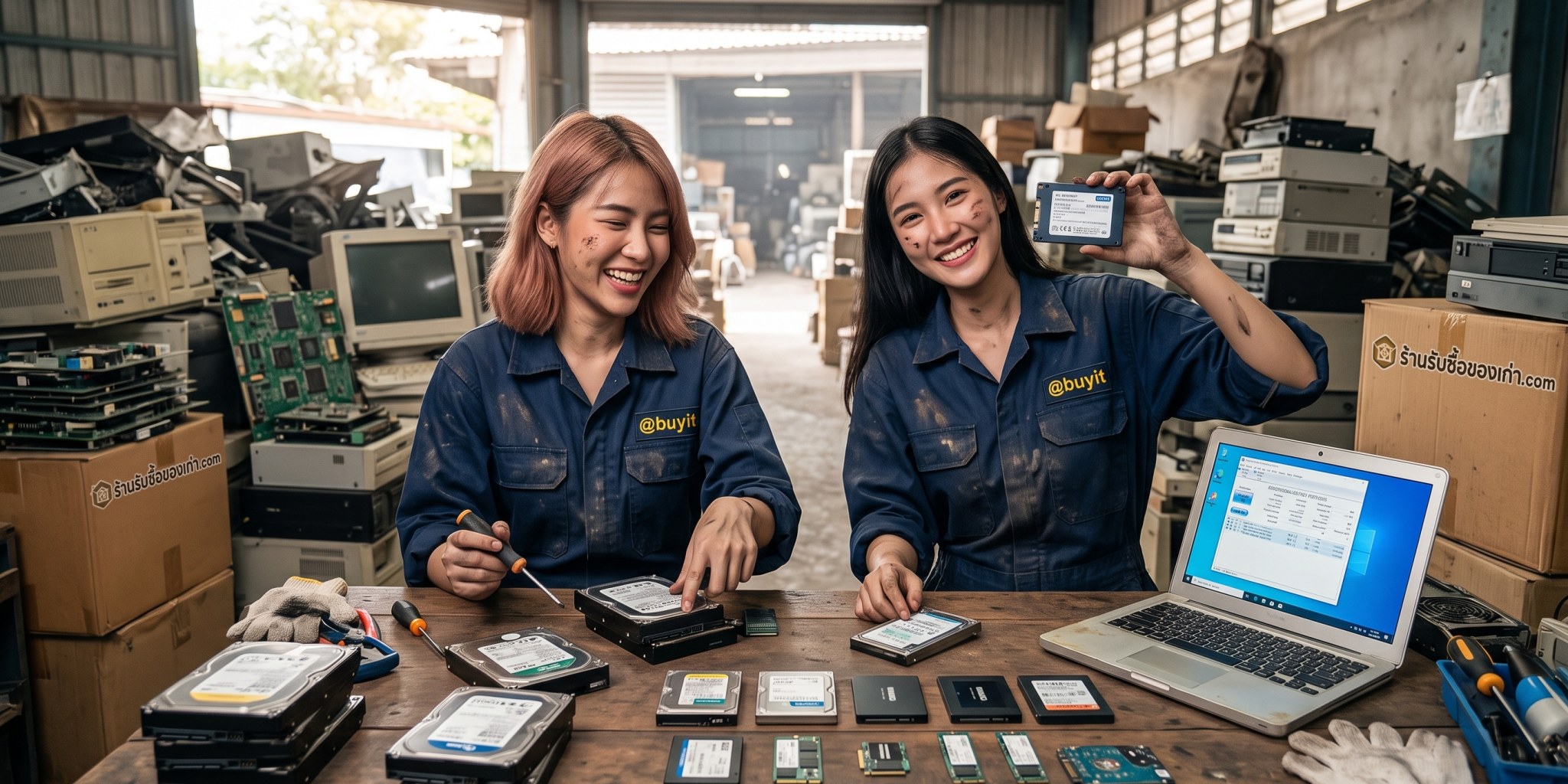 ขายSSD เก่า มือสอง SATA M.2 NVMe รับถึงที่ 24 ชม. วิธีเช็กค่า Health ด้วย CrystalDiskInfo และลบข้อมูลถาวร