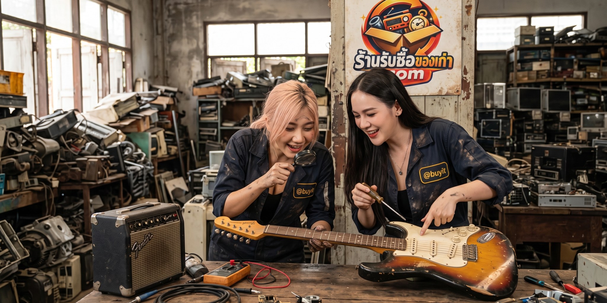ขายกีต้าร์ไฟฟ้า Fender เก่า มือสอง รับถึงที่ 24 ชม. วิธีตรวจสอบซีเรียลนัมเบอร์ สภาพคอ และระบบวงจรไฟฟ้า